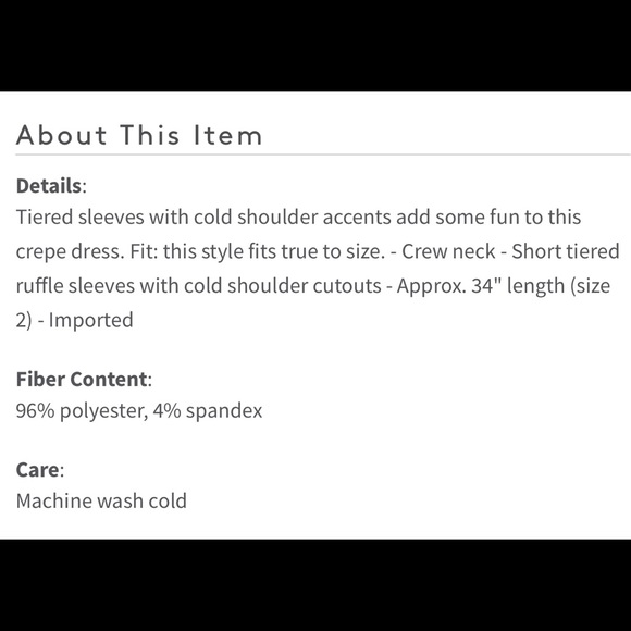 London Times Pink Crepe Ruffle Dress - Picture 8 of 8